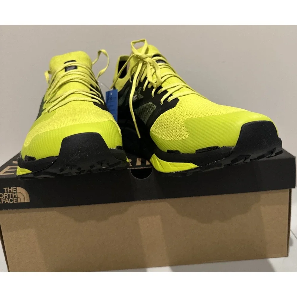 The North Face Men Size 11.5 Flight Vectiv Trail Running Shoes Bright Sulphur